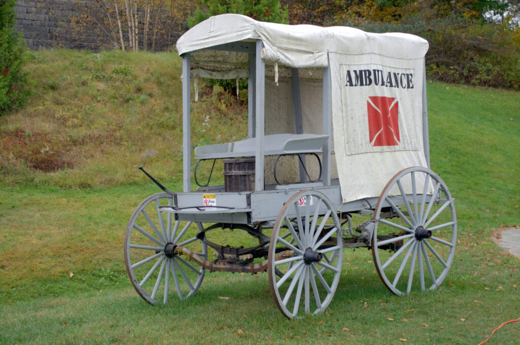 1800s ambulance